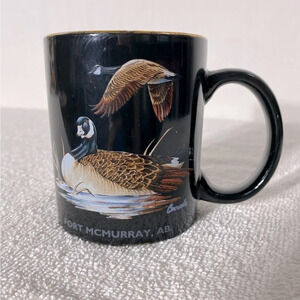 Vintage  Fort McMurray Souvenir Canada Goose Mug